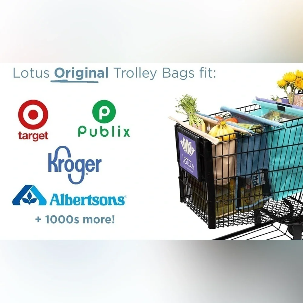 LOTUS Trolley Bag in Tan and Black